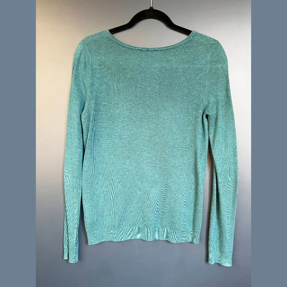 Camaieu Long Sleeve V-neck Shirt - Picture 2 of 6